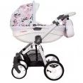 Babyactive Mommy Summer - wózek wielofunkcyjny, zestaw 2w1 z opcją 3w1 i 4w1 | Peony 24
